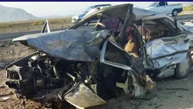 ۶ کشته و مصدوم در حادثه ترافیکی محور ارزوئیه به سلطان آباد | خبر کرمان