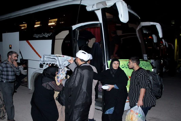 اعزام جمعی از کارکنان پلیس کرمان به پیاده‌روی اربعین حسینی