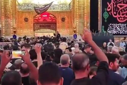 فیلم/ حال و هوای حرمین کربلا ۱۰ روز مانده به اربعین