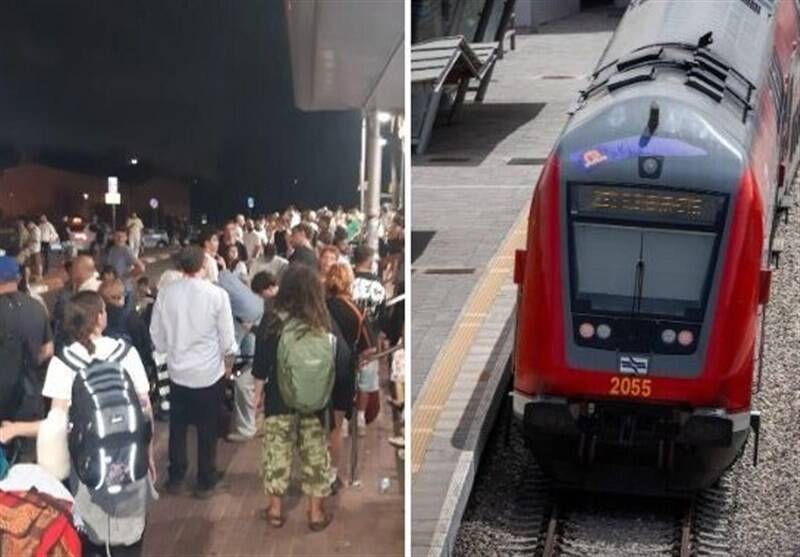 هرج و مرج در راه آهن اسرائیل؛ مهم‌ترین ایستگاه‌ها تعطیل شدند