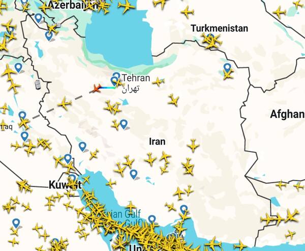 پروازها در آسمان غرب ایران از سر گرفته شد