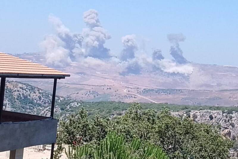 جنگنده‌های اسرائیلی جنوب لبنان را بمباران کردند