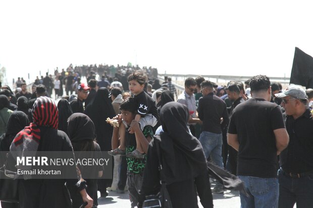 پیاده‌روی جاماندگان اربعین سیرجان | خبر کرمان