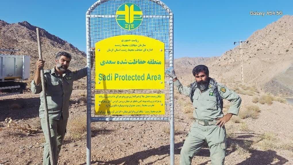 مرزهای منطقه حفاظت شده سعدی با نصب تابلوهای شناسایی مشخص شد؛ هشدار به متخلفان