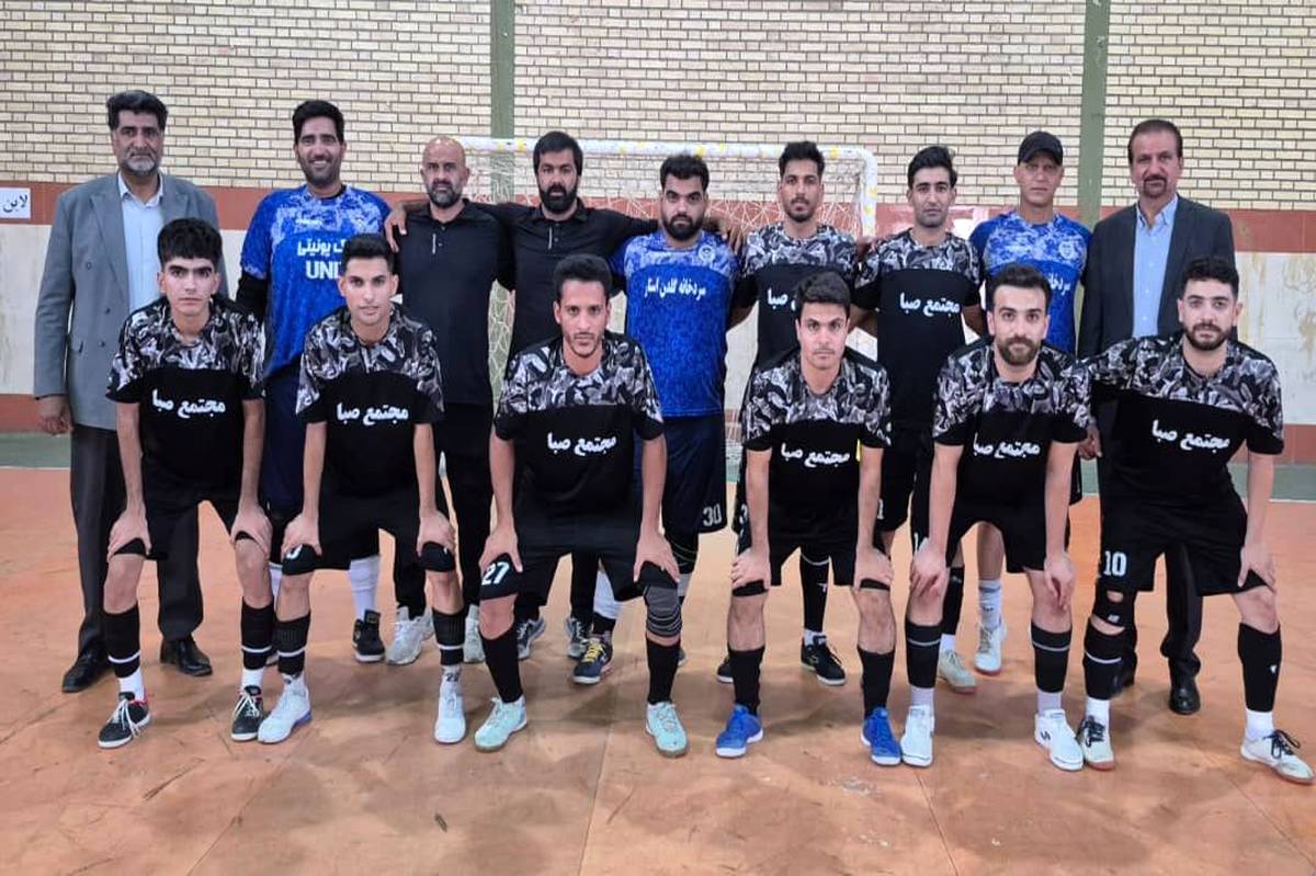 نایب قهرمانی تیم فوتسال شهرستان عنبرآباد در لیگ مناطق کشور