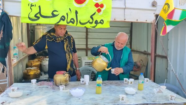 خدمت رسانی موکب امام علی علیه السلام نوق رفسنجان برای نهمین سال در اربعین | اخبار رفسنجان