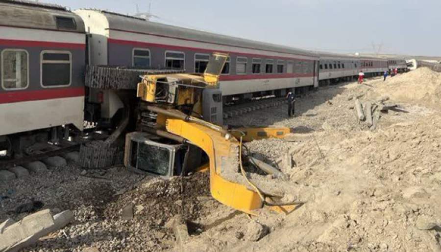خروج قطار تهران _ کرمان از ریل، حوالی سی‌ریز | اخبار استان کرمان