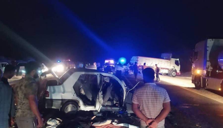 ۵ کشته در تصادف زنجیره‌ای در شهرستان منوجان | اخبار استان کرمان