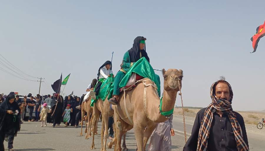 پیاده‌روی جاماندگان اربعین در کهنوج | اخبار استان کرمان