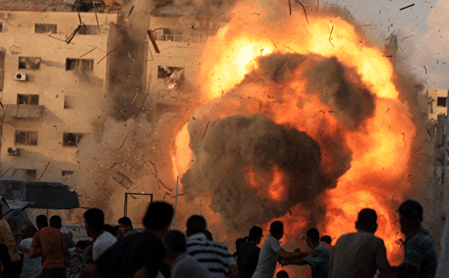 دستور تخلیه ارتش اسرائیل به ساکنان شهر غزه 