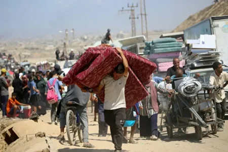 رنج آوارگان غزه : مرگ، راحت تر است (+عکس)