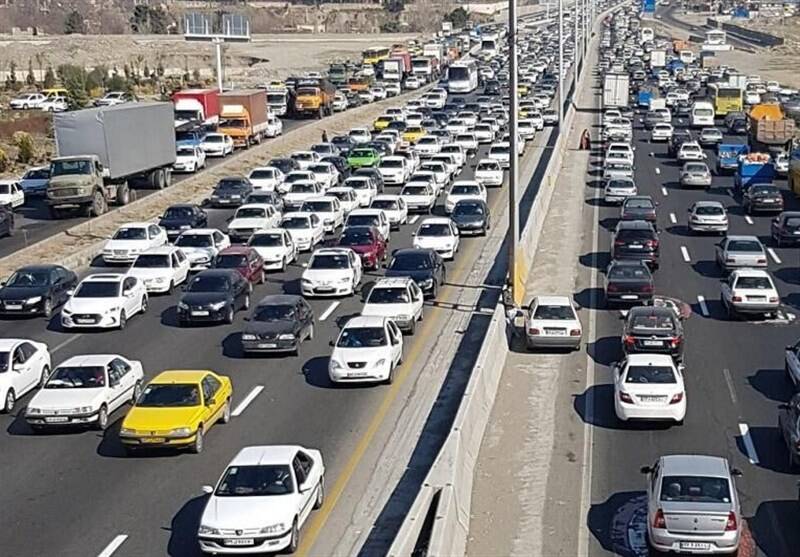 آزادراه تهران شمال مسدود شد