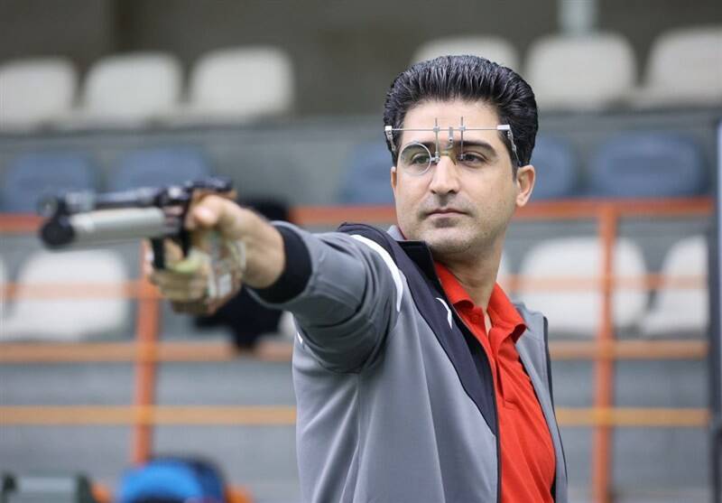 گل‌خندان در تپانچه ۱۰ متر پنجم شد