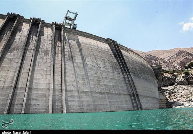 ۸۰درصد مخزن سد کرج خالی شد