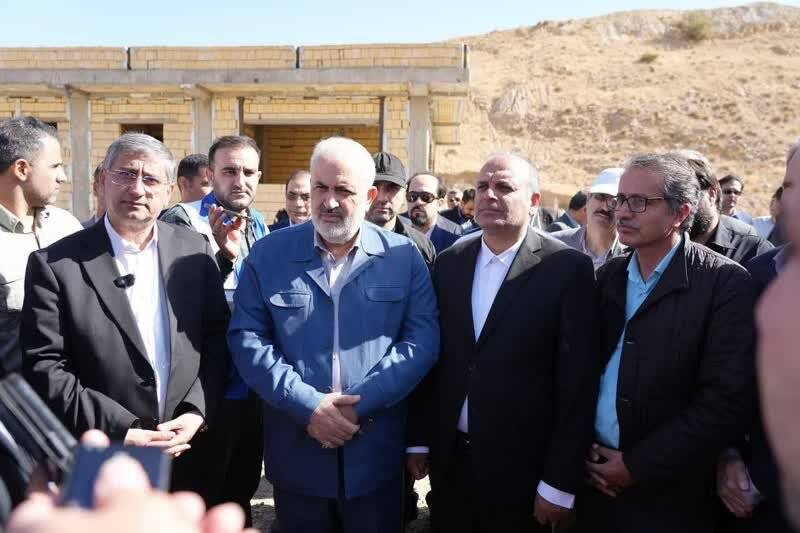 فیلم/ افتتاح سد تاج‌امیر با حضور وزیر نیرو