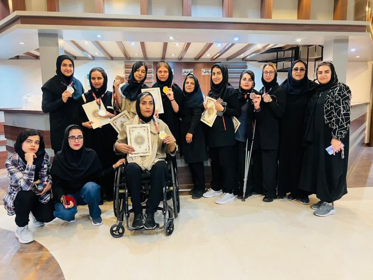 درخشش کاروان ورزشی کرمان در کشور؛ دختران و پسران دارای معلولیت نایب قهرمان ایران شدند