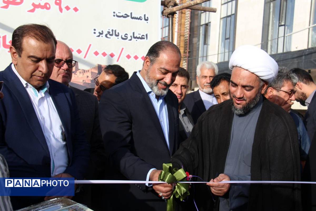 افتتاح و کلنگ‌زنی چندین طرح عمرانی در شهرستان بم
