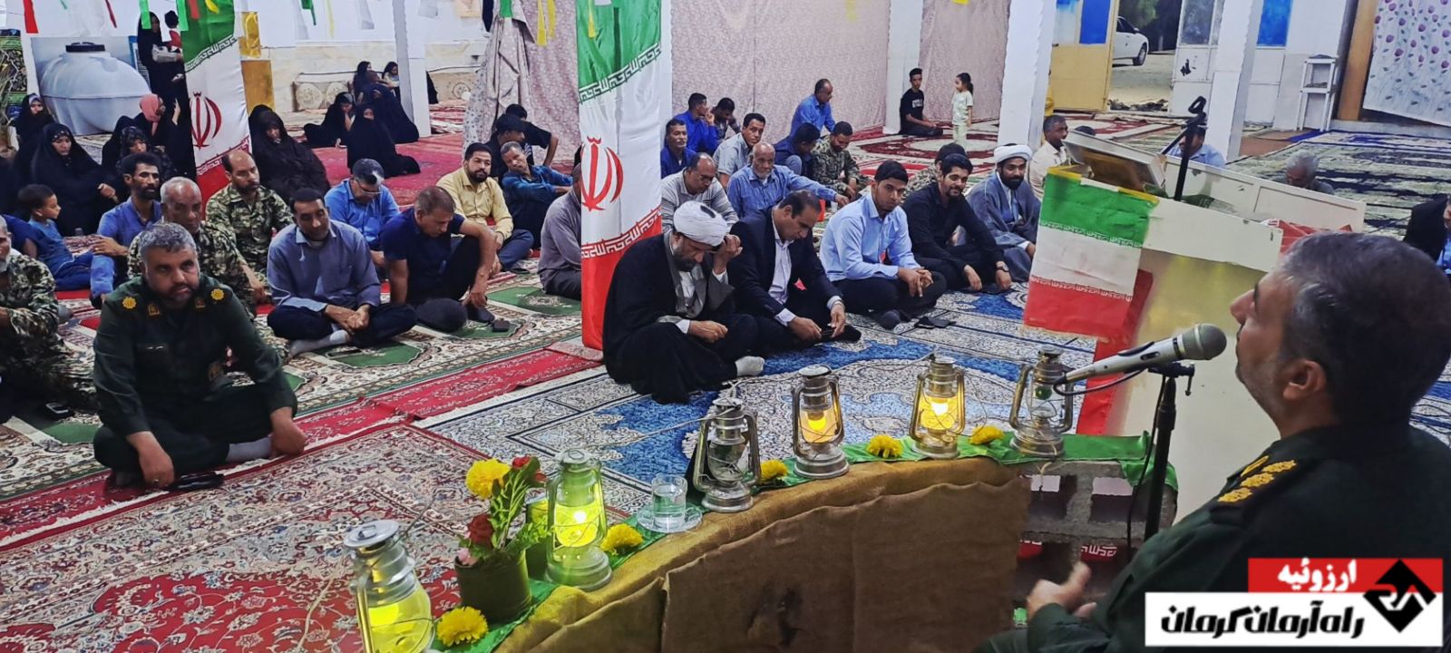 غبارروبی گلزار شهدای «سلطان‌آباد» ارزوئیه | اخبار استان کرمان