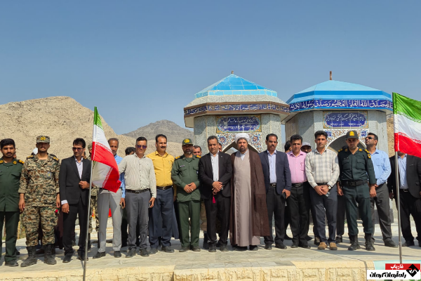 غبار روبی گلزار شهدای شهرستان فاریاب انجام شد | اخبار استان کرمان