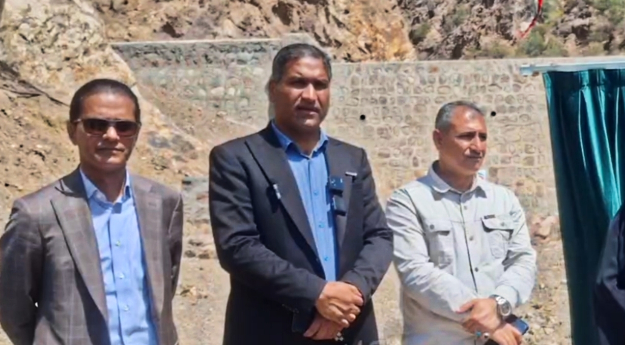 افتتاح پروژه آبخیزداری در منطقه راشگوئیه جیرفت | اخبار استان کرمان