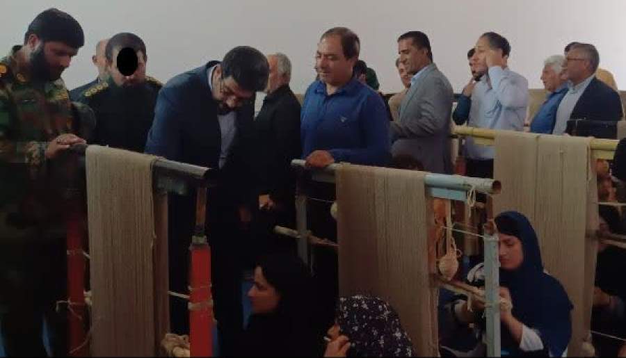 افتتاح کارگاه گلیم‌بافی در تم گوران کهنوج | اخبار استان کرمان