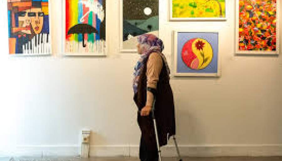 برگزاری نمایشگاه نقاشی افراد دارای معلولیت در کرمان | اخبار استان کرمان