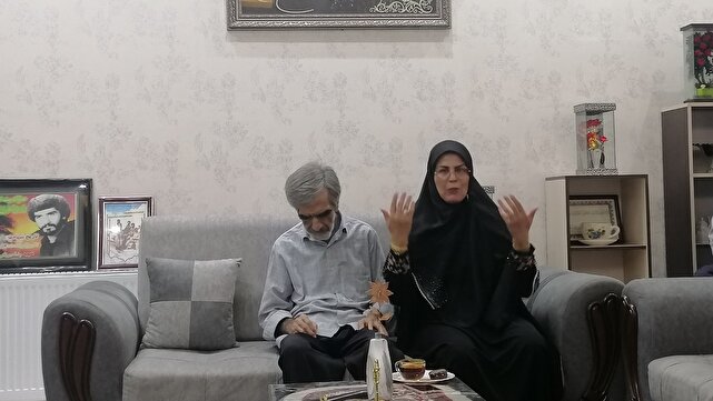 خبرنگاری که با بحران جانبازی همسرش دست و پنجه نرم می‌کند | خبر کرمان