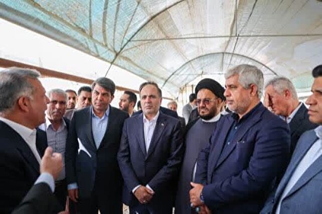 بازدید وزیر جهاد کشاورزی از مجموعه گلخانه‌ای برخوری در جیرفت | خبر کرمان