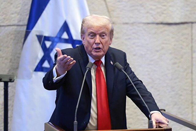 صحبت های ترامپ درباره ایران در مجلس اسرائیل