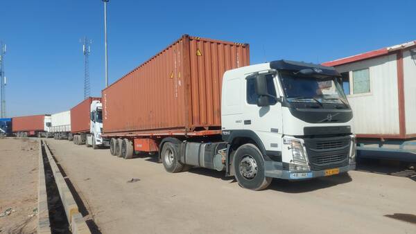 ازسرگیری خروج ناوگان تجاری از مرز دوغارون تایباد