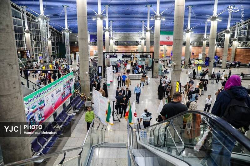 عکس/ مراسم استقبال از مدال‌آوران تیم ملی پارادو و میدانی