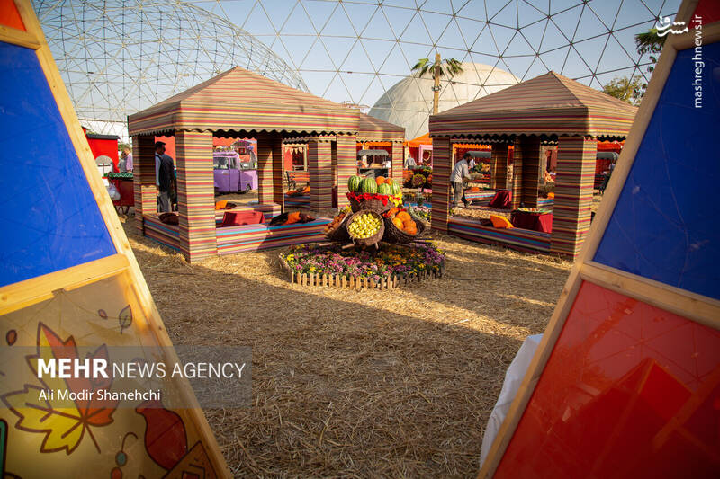 عکس/ چهارمین جشنواره «طعم و رنگ پاییز» در مشهد