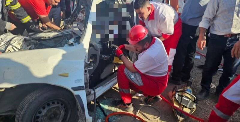 تصادف زنجیره‌ای در گلستان با ۲۱ مصدوم