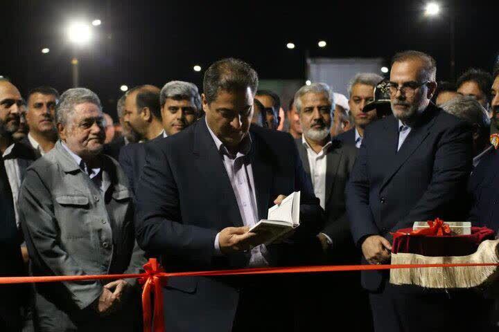 افتتاح مرحله چهارم تقاطع غیرهمسطح شهدای خلبان کرمان