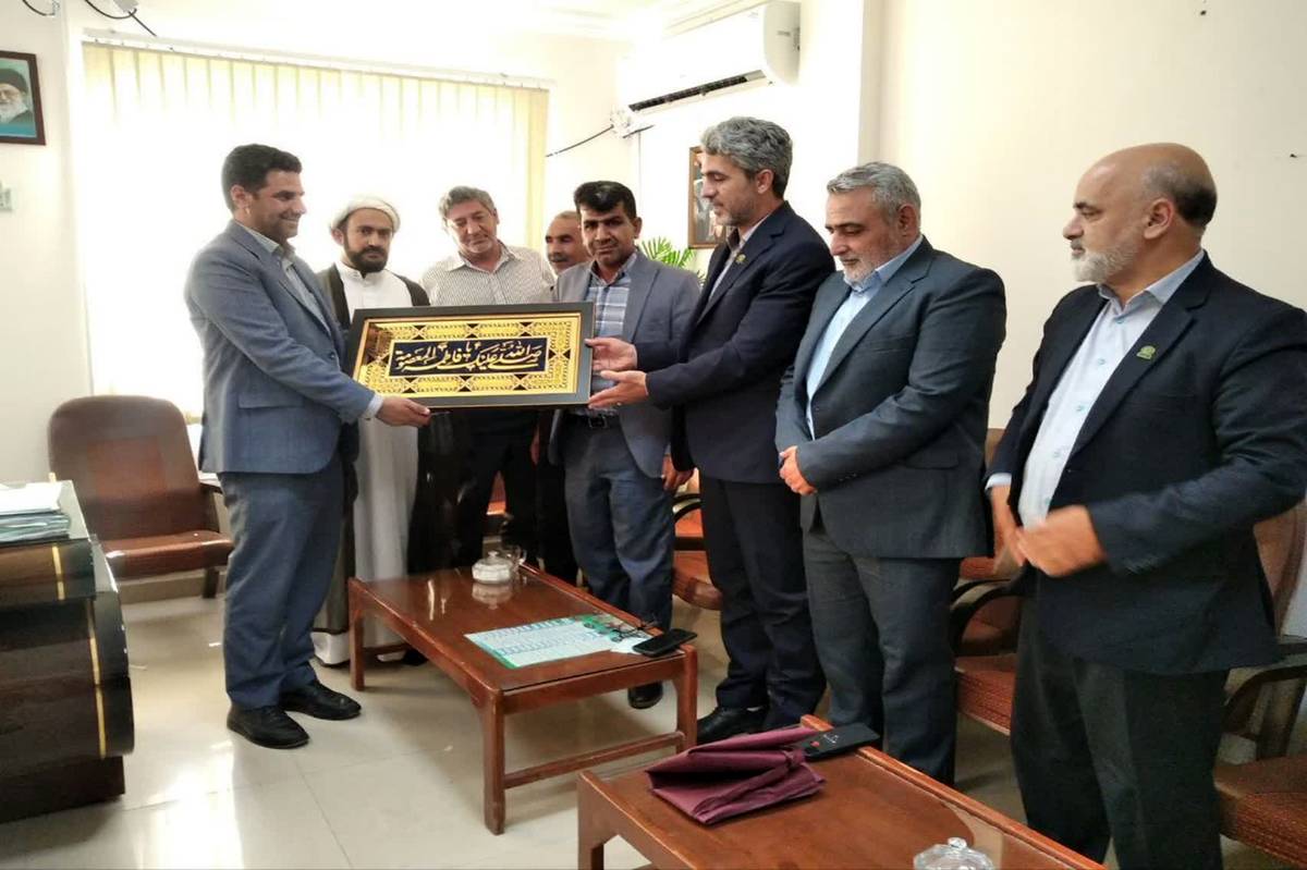 عطر حضور بانوی کرامت در مدیریت جهاد کشاورزی بم پیچید