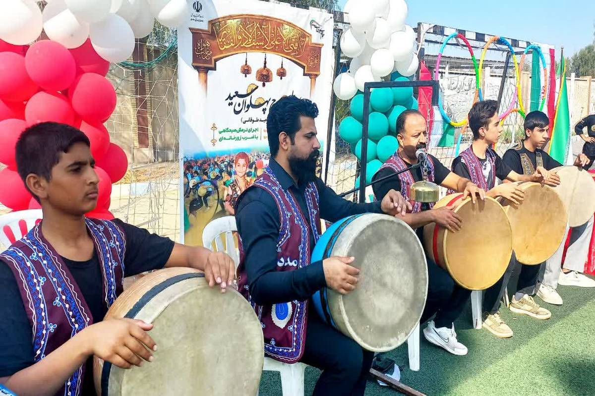 افتتاح طرح پهلوان سعید (شهید سعید طوقانی) در شهرستان بم