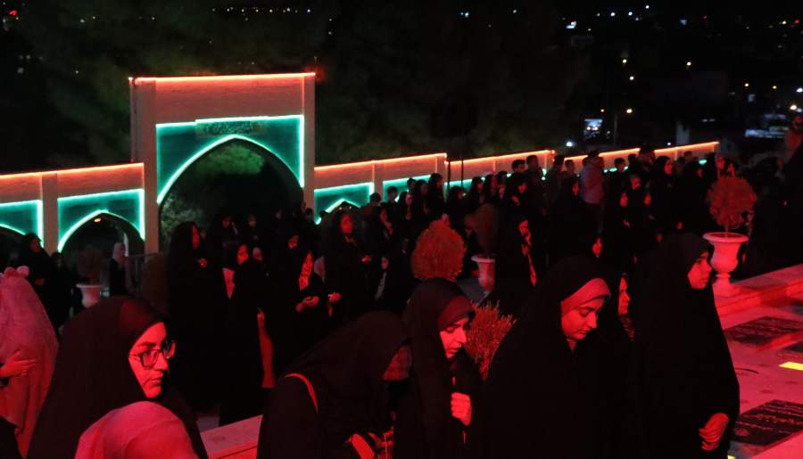 گرامیداشت هفته دفاع مقدس در گلزار شهدا شهربابک | اخبار استان کرمان