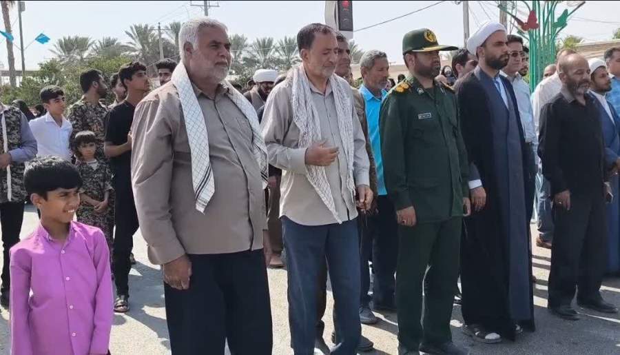 راهپیمایی بشارت نصر در شهرستان فاریاب برگزار شد | اخبار استان کرمان