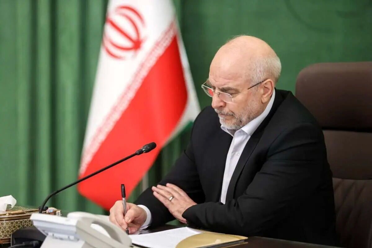 قالیباف قانون همکاری ریلی بین ایران و ترکیه را به دولت ابلاغ کرد