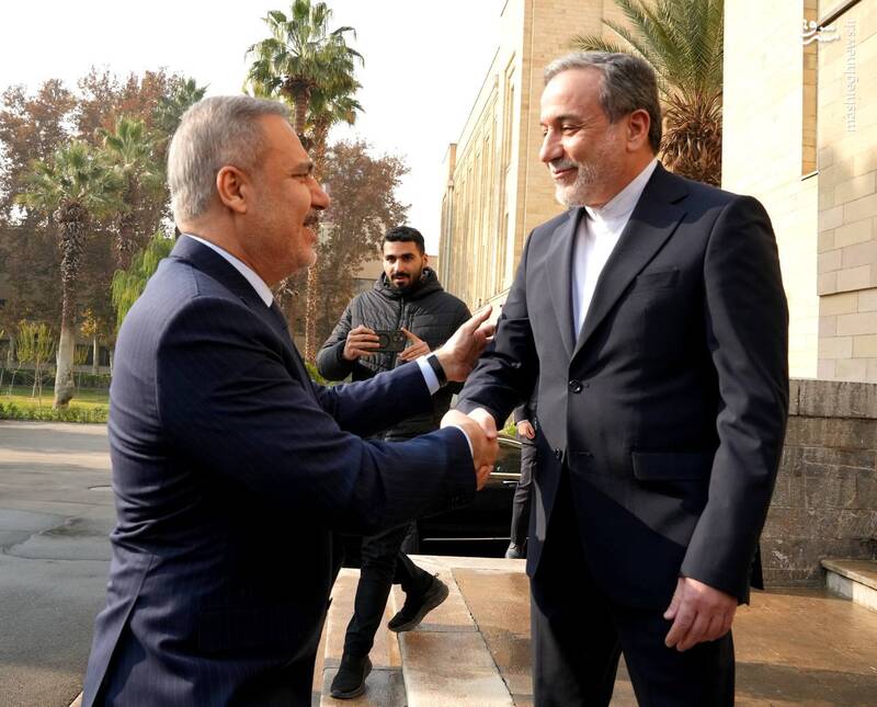 عکس/ دیدار وزرای خارجه ایران و ترکیه در تهران