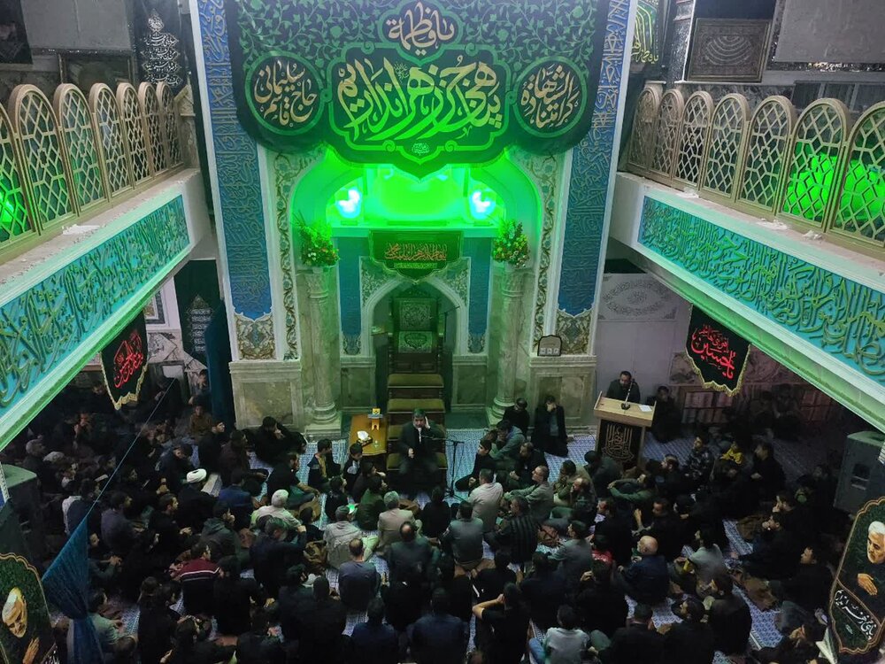 برگزاری نخستین شب عزاداری شهادت حضرت فاطمه(س) در بیت‌الزهرای کرمان | اخبار کرمان و شهرستان ها