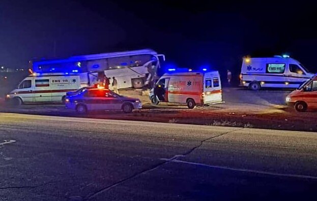 انحراف اتوبوس در رفسنجان ۹ مصدوم بر جا گذاشت | اخبار کرمان و شهرستان ها