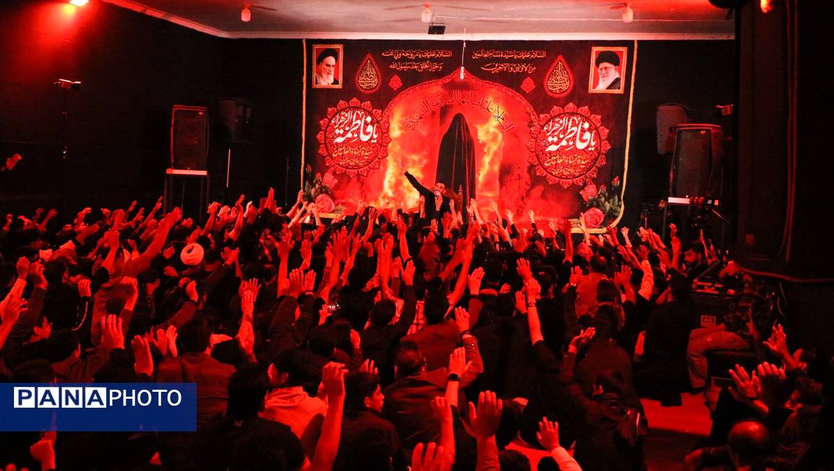 شرق کرمان در سوگ بانوی دو عالم؛ اجتماع بزرگ هیات‌های مذهبی در ریگان