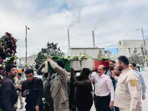 گزارش تصویری؛استقبال از پیکر مطهر شهید گمنام در مجتمع مس سرچشمه رفسنجان | اخبار رفسنجان