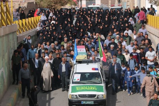 گزارش تصویری؛استقبال از شهید گمنام در کبوترخان و ورودی رفسنجان | اخبار رفسنجان