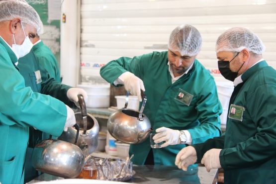 گزارش تصویری؛موکب شمیم کربلا؛ جلوه‌ای از ارادت مردم دیار فاتحان اروند در صحن رضوی | اخبار رفسنجان