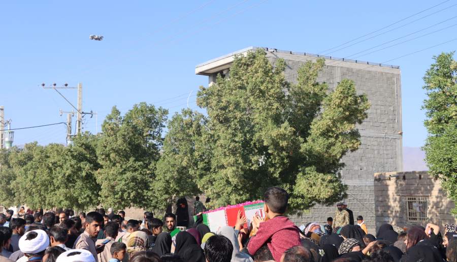 مراسم استقبال از شهید خوشنام در شهرستان قلعه‌گنج | اخبار استان کرمان