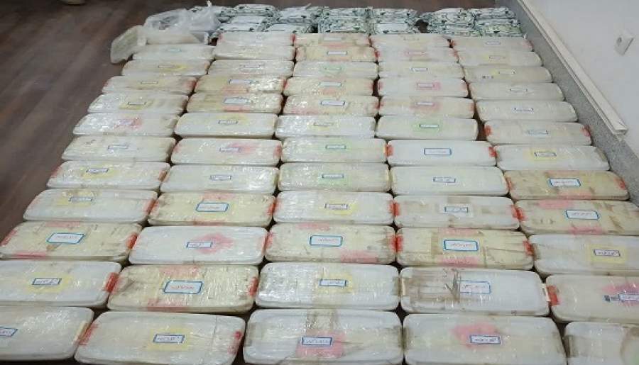 کشف ۸۱ کیلو مواد مخدر توسط پلیس کرمان