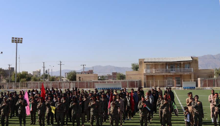 همایش اقتدار بسیج در قلعه‌گنج برگزار شد | اخبار استان کرمان