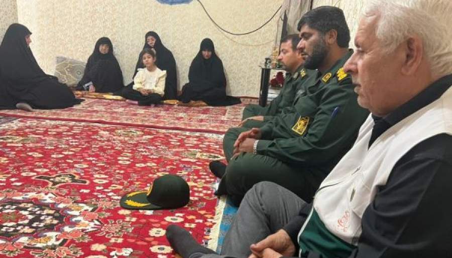 دیدار با خانواده شهدا شهرستان کهنوج | اخبار استان کرمان